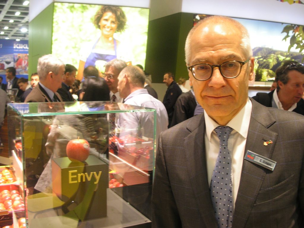 Thanks to an agreement signed with New Zealand’s ENZA, the distributor and holder of the trademark rights, VOG is Italy’s exclusive producer of the Envy apple, together with the second project partner in Alto Adige, the VI.P. Consortium.