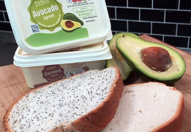 Avocados recently overtook sales of oranges in the UK, says supermarket chain Tesco, which has launched a new avocado spread.