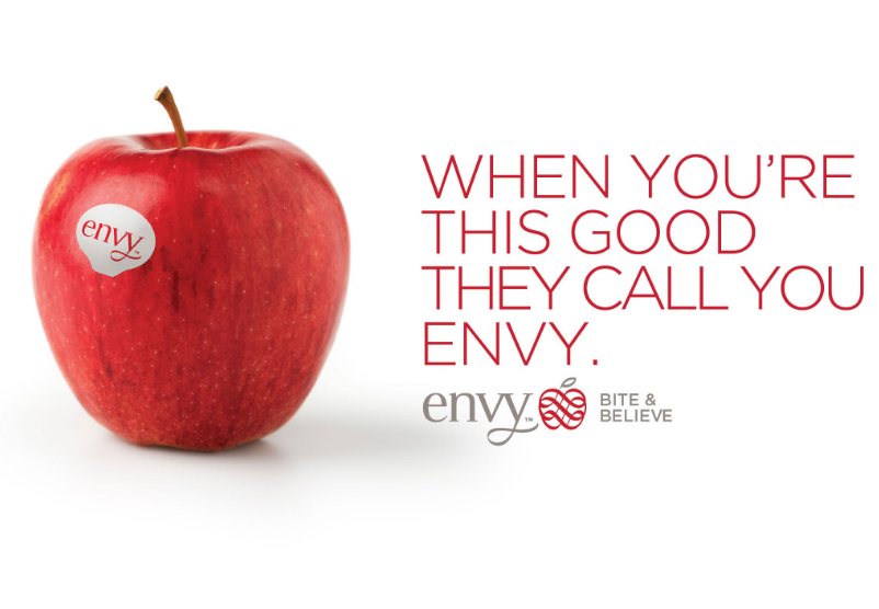 Envy currently ranks fifth in volume, behind the well-established Honeycrisp, Pink Lady, JAZZ™, and Ambrosia, which is remarkable given it has been commercially available for just four years, said Oppy’s executive category director for apples and pears David Nelley.