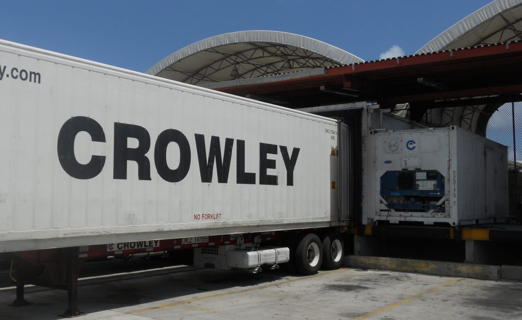 Crowley has served perishables shippers for over 50 years by providing a host of cold-chain transportation and logistics services. 