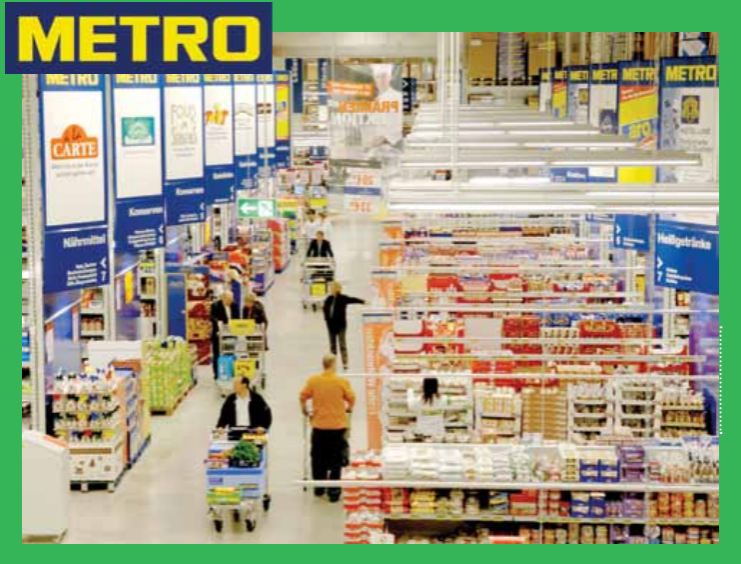 The sourcing for Metro Cash & Carry is both centralised and local, with trading offices operating at various locations