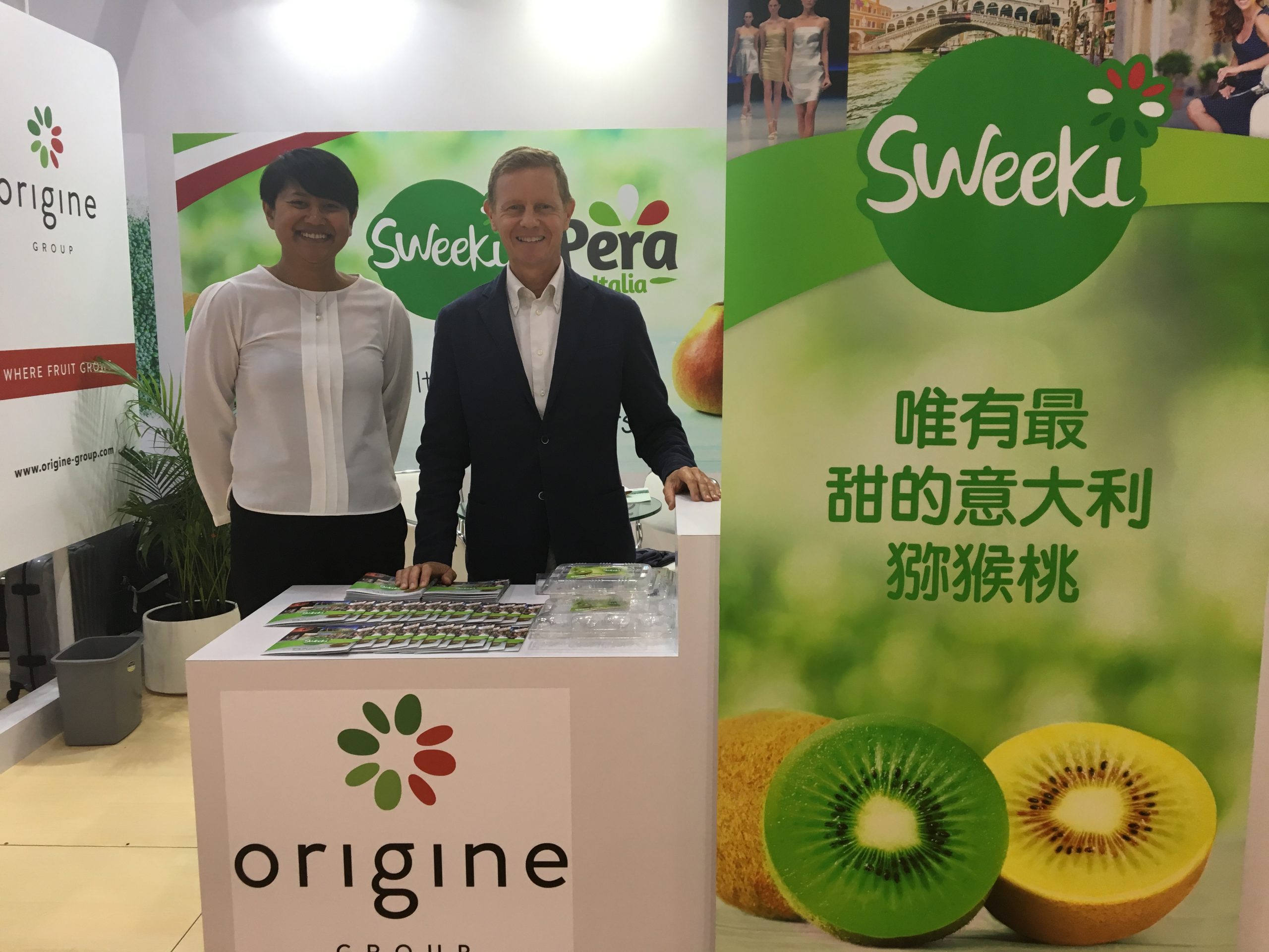 The Italian kiwi sector is showing a commitment to quality and a partnership of its leading forces in order to conquer Asian markets.  This is why the Origine Group was formed, uniting nine of the largest Italian producers.