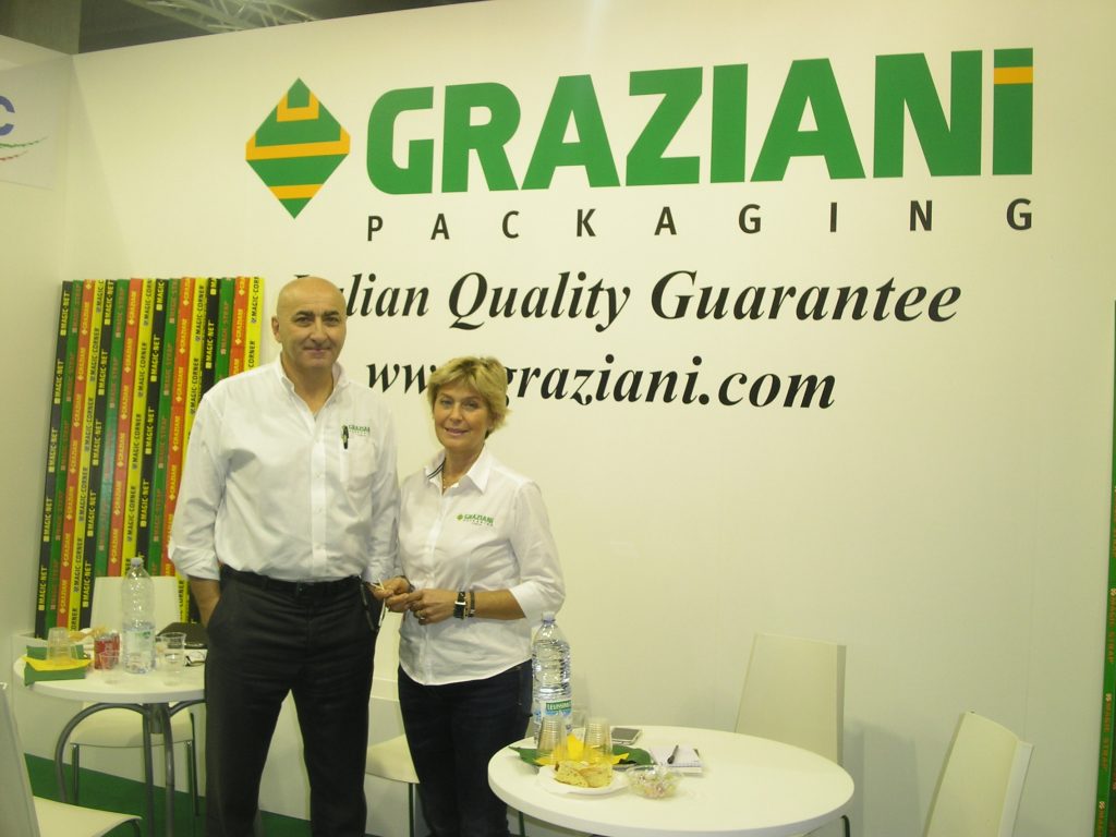 Graziani-packaging presents the Magic Corner X-TOP corner board for the very first time in Italy