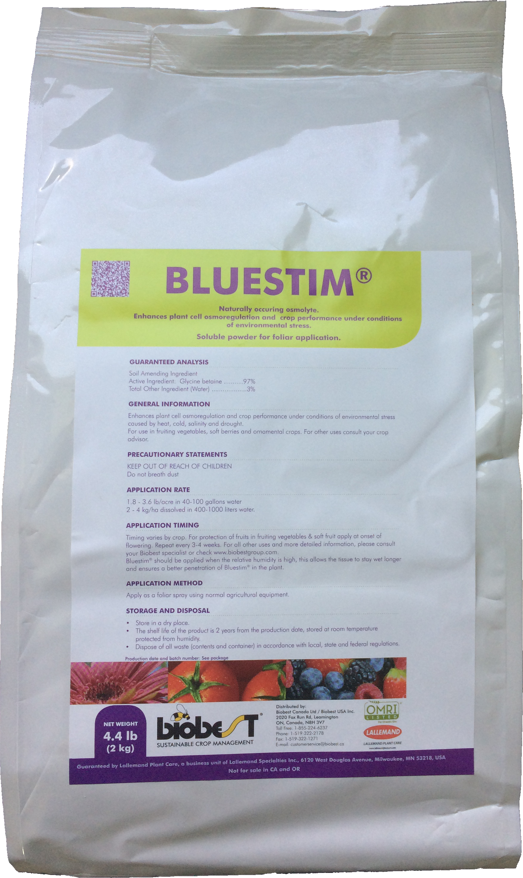 Biobest Group is proud to announce the launching of Bluestim® into the USA Market. Bluestim® is a new and powerful plant anti-stress agent that will be featured at Biobest’s booth during Cultivate’17 show, in Columbus, Ohio (July 15th-18th).