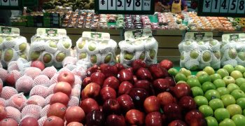 China’s apple exports dip slightly
