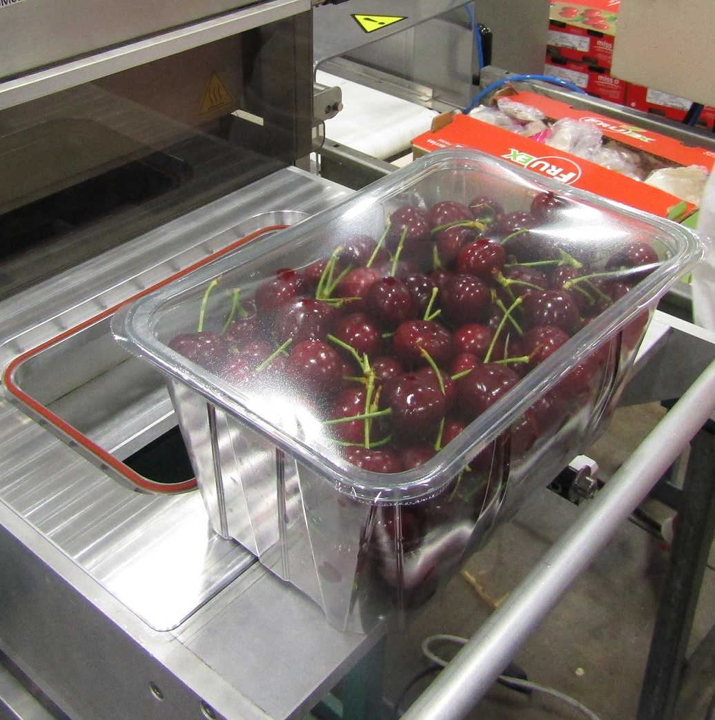 Cherries packaging