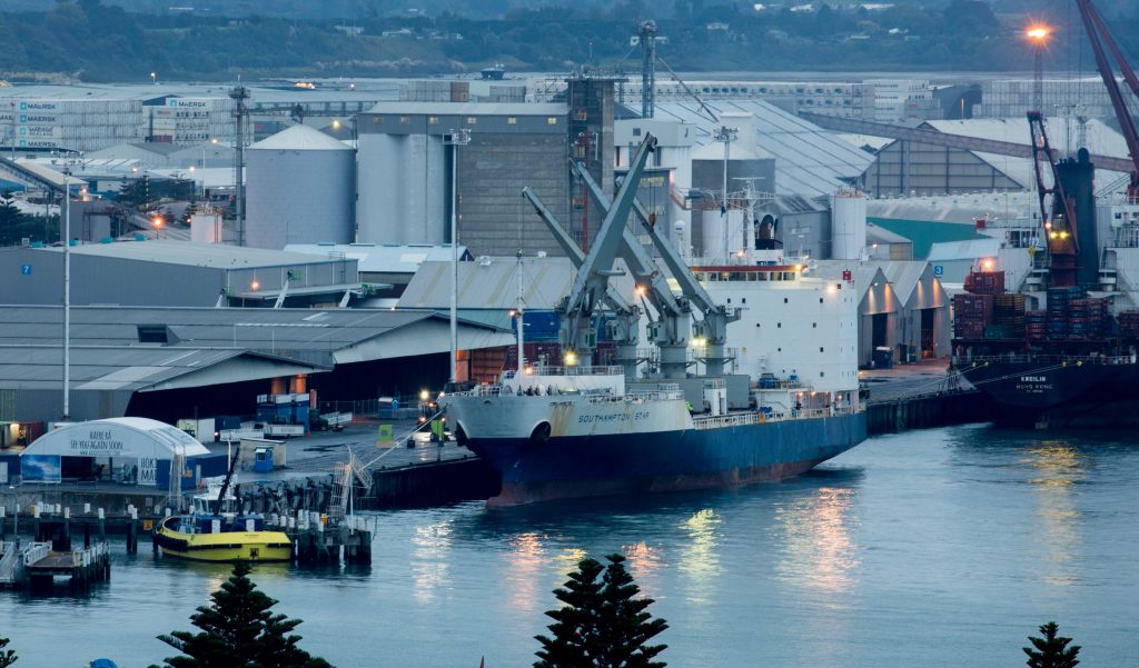 First charter ship carrying Zespri Kiwifruit sets sail for China and Japan