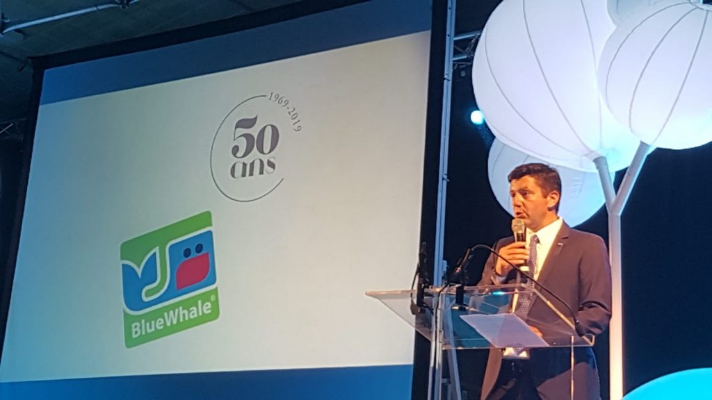 BlueWhale, 50 years celebration of the leading French apple brand