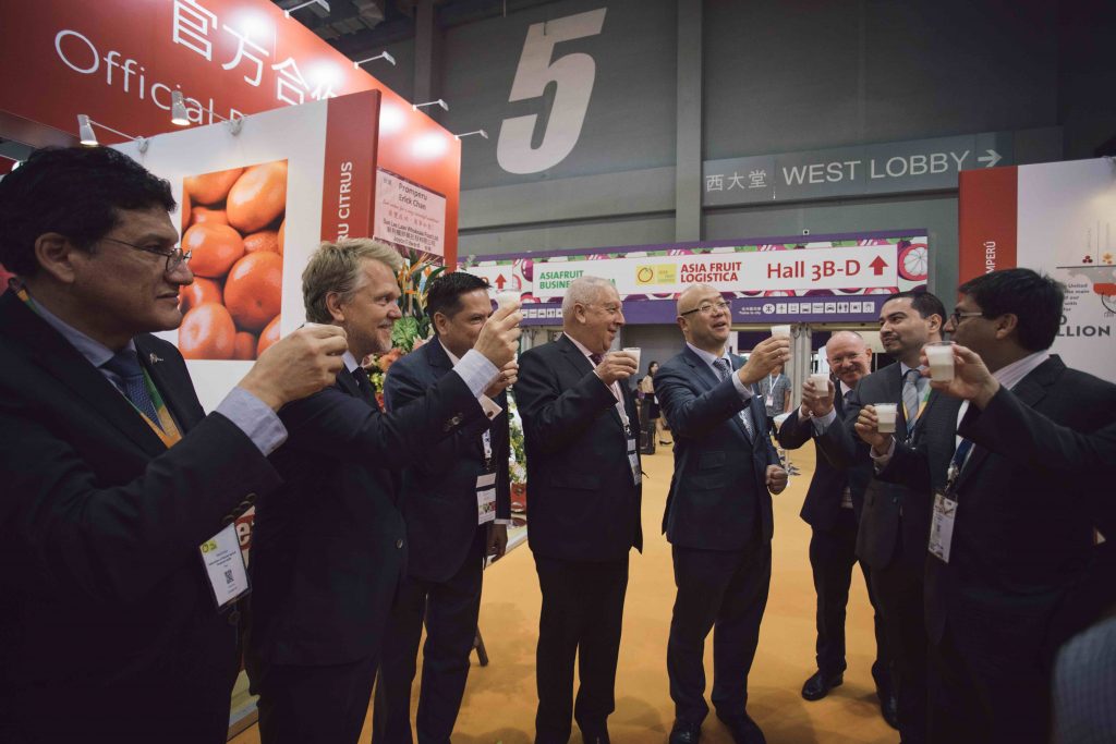 Peru conquers Asian markets as a Partner Country at Asia Fruit Logistica 2019 