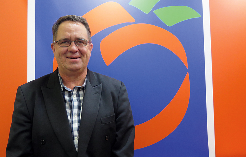 SRCC becomes more Mediterranean, photo of Hannes de Waal, managing director of Sundays River Citrus Company