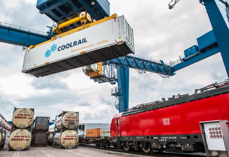 CoolRail, the first European rail service for fresh produce, Credit: Sandra Zeillstra (FLD)