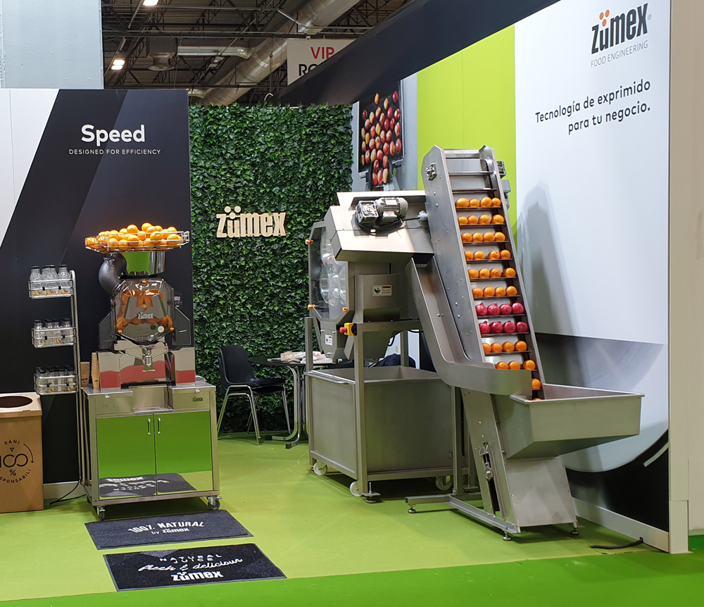 ZUMEX® to present its success stories in Fruit Logistica with its industrial juicing projects