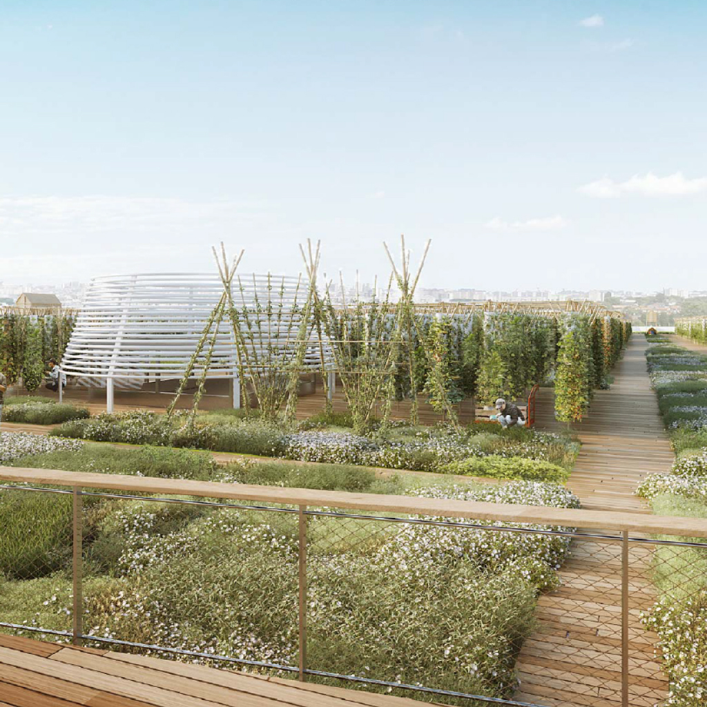 Paris to get world’s largest rooftop farm, credit: Agripolis