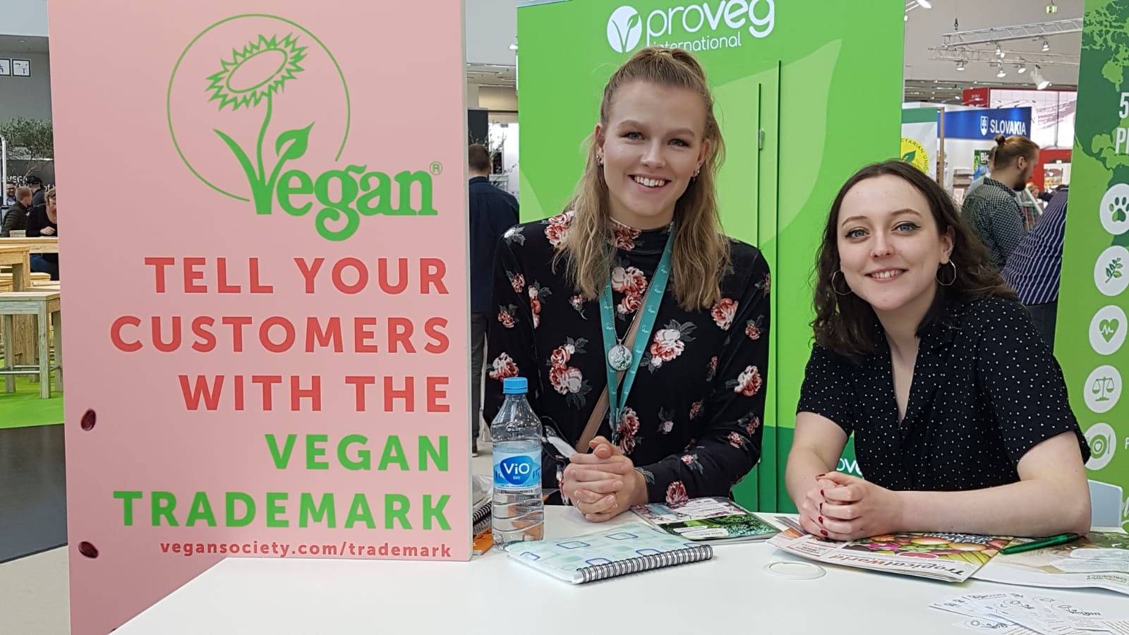 The Vegan Society promotes the certified animal free products with the Vegan Trademark