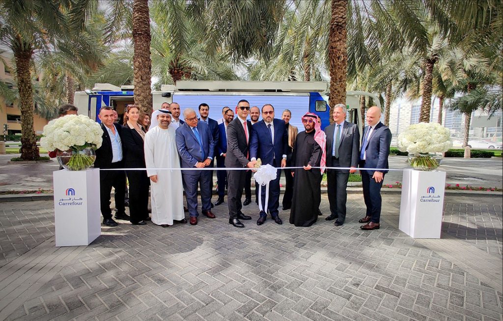 Carrefour unveils Mobimart: the region’s first grocery bus, © Carrefour & Majid Al Futtaim