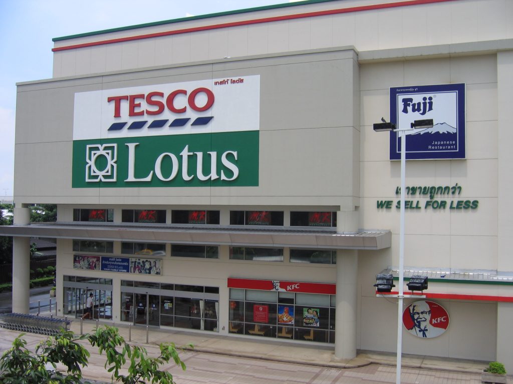 Tesco sells off south-east Asian operations 