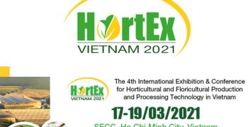 4th HortEx Vietnam expo on 17-19 March 2021