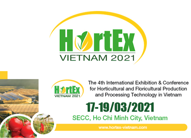 4th HortEx Vietnam expo on 17-19 March 2021