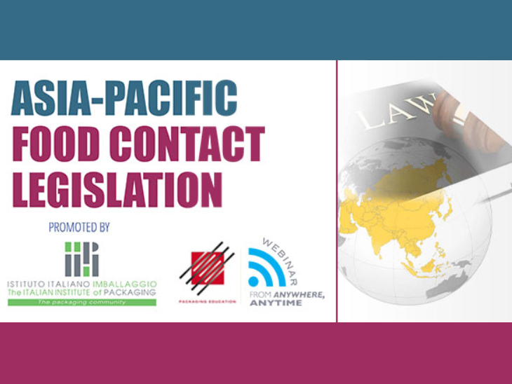 Seminar on Asia-Pacific food contact legislation, copyright. The Italian Institute of Packaging