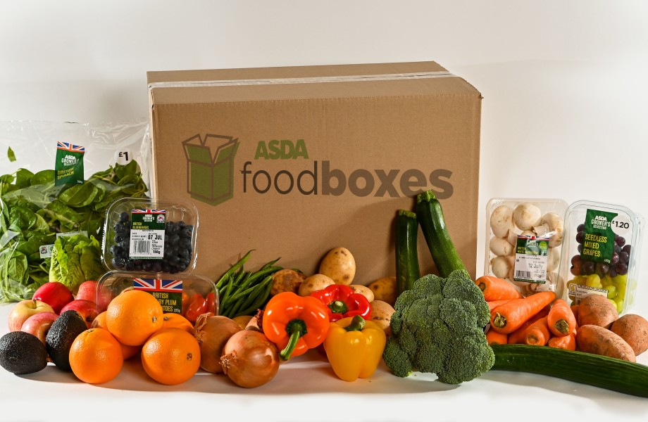 Asda hits the spot with home delivery food boxes 