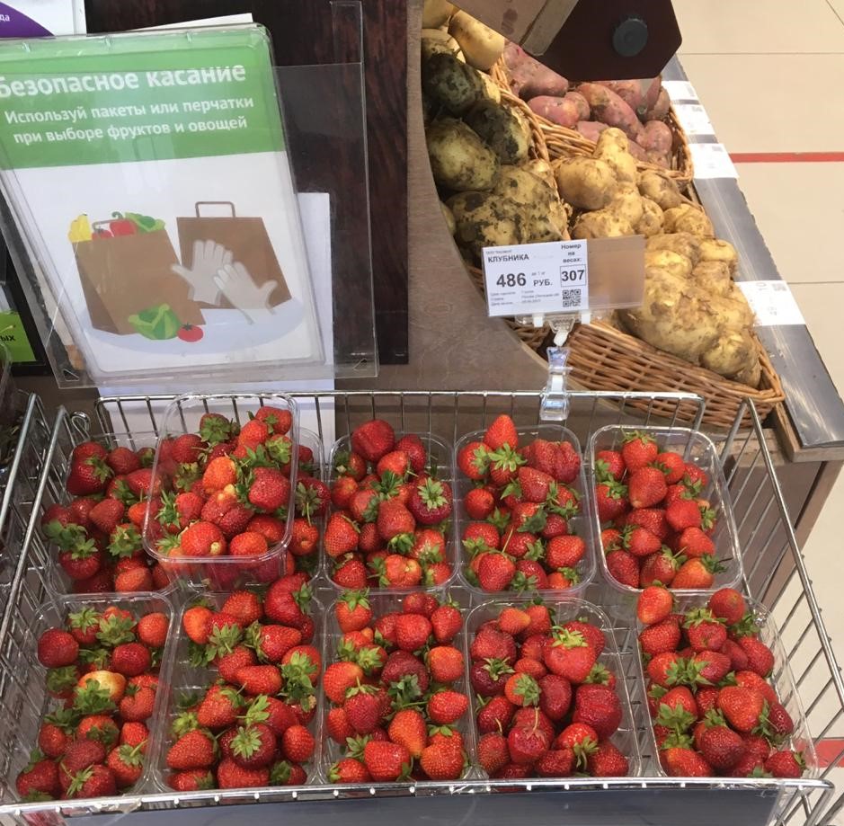 Strawberry and politics in Russia