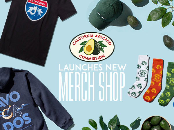 Commission launches California Avocado merchandise shop