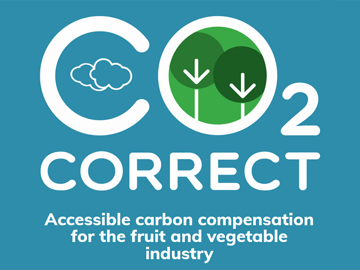 CO₂ Correct offers accessible carbon compensation for the fruit and vegetable industry © CO₂ Correct