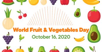 World Fruit and Vegetables Day: October 16