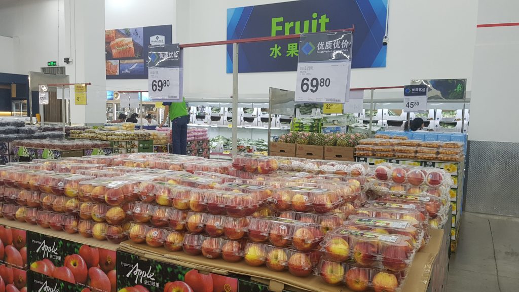 Frost reduces Chinese apple crop 
