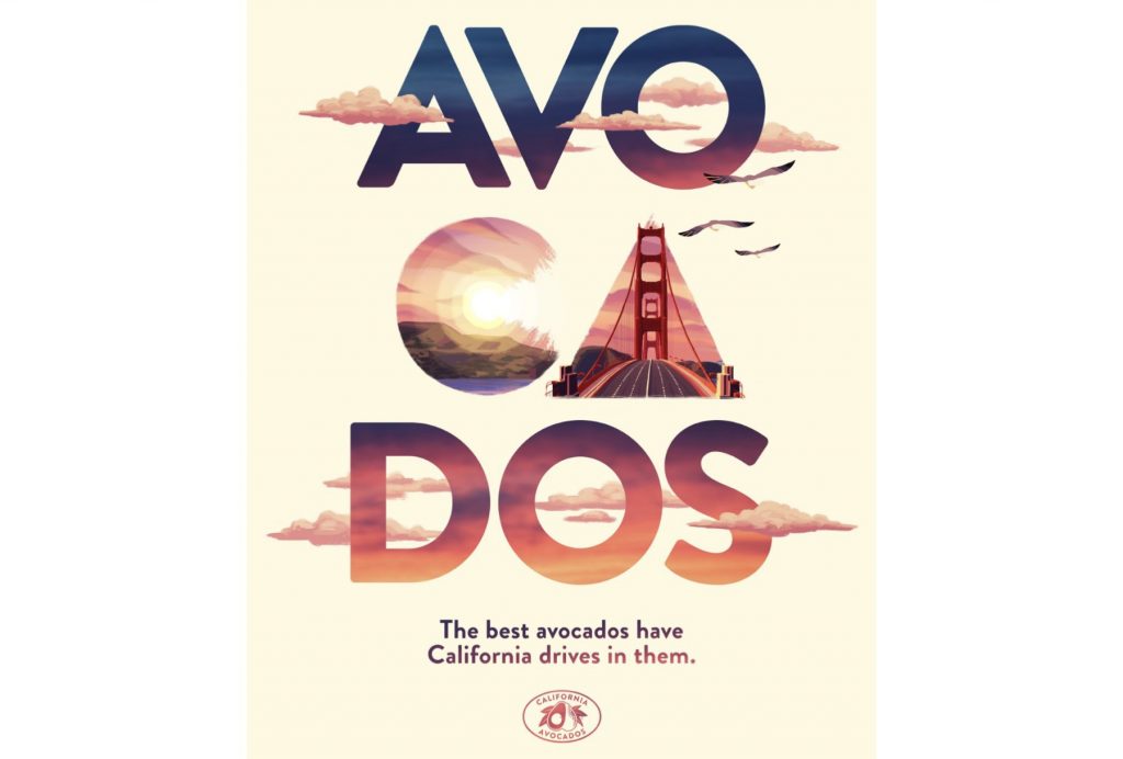Advertising supports California Avocado peak season