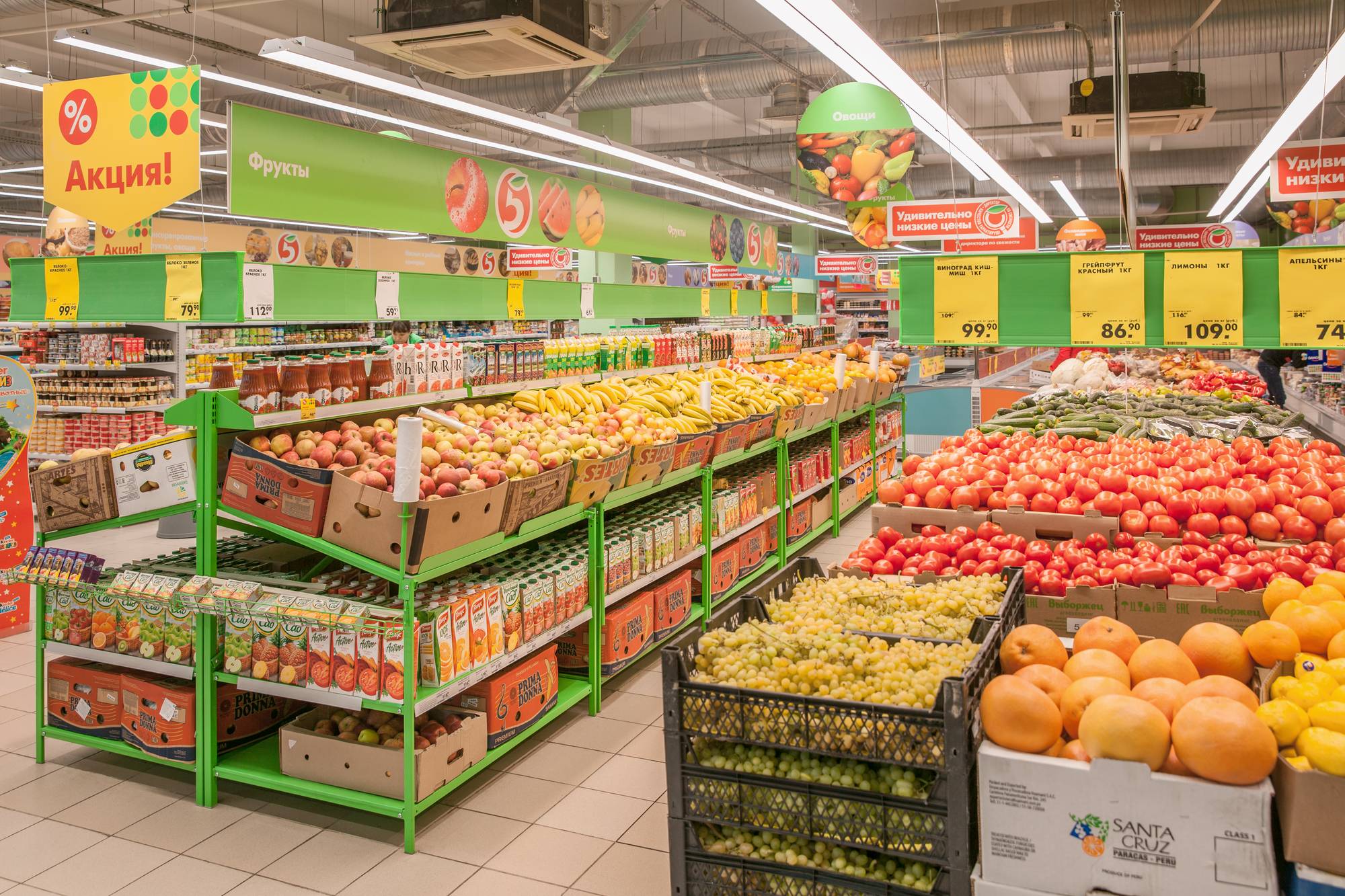 FMCG market in Russia overcomes consolidation stage