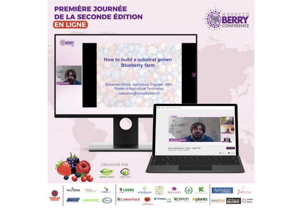 Morocco Berry Conference did run online on 7th and 8th April 2021