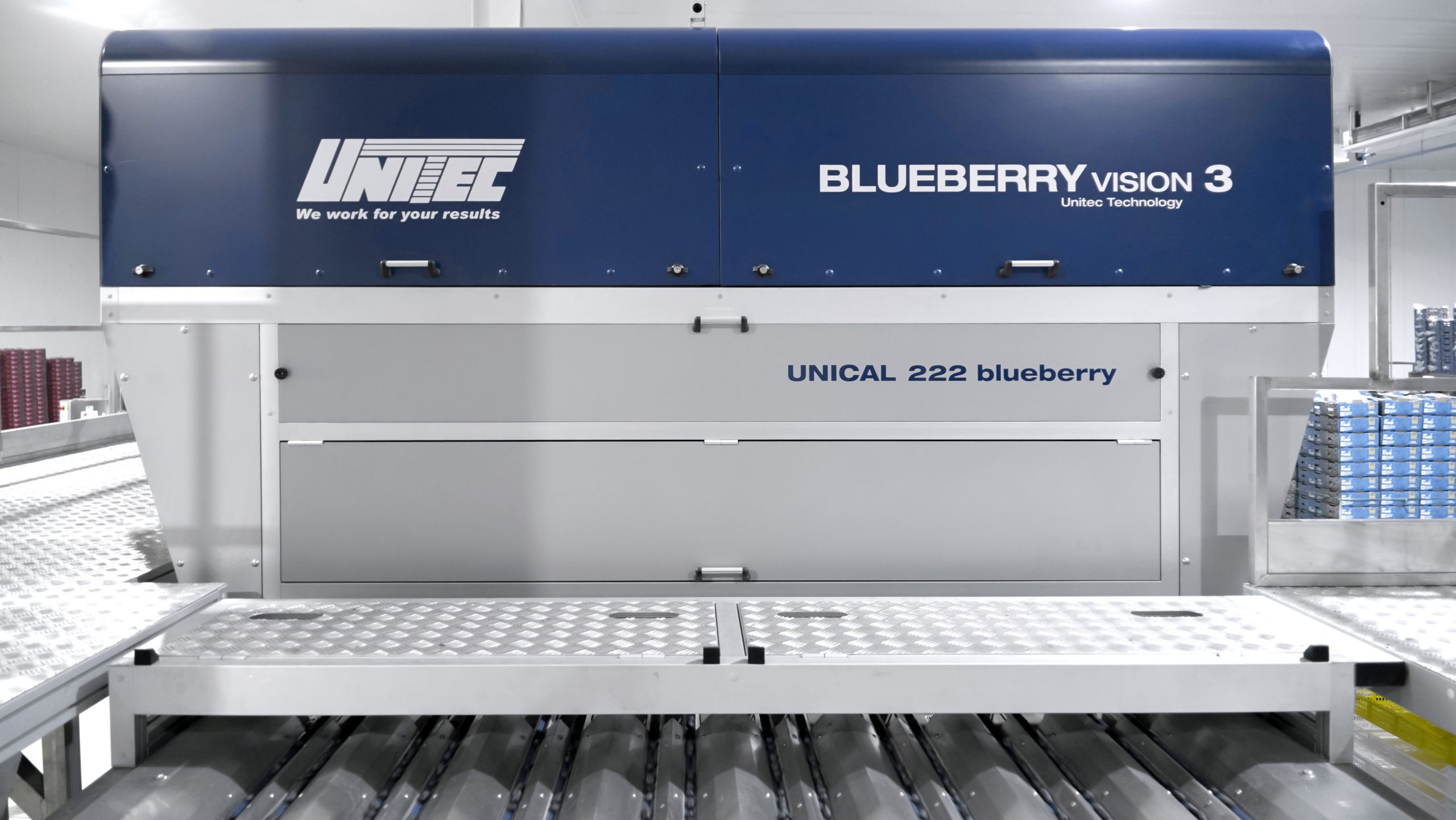 UNITEC blueberry vision 3: Competitive advantage for blueberry quality selection