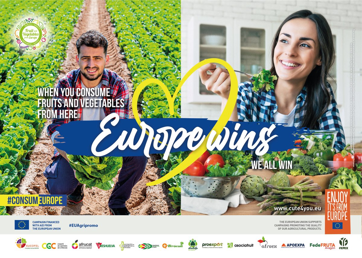 FruitVegetablesEUROPE and EU launch “CuTE-4 You” campaign