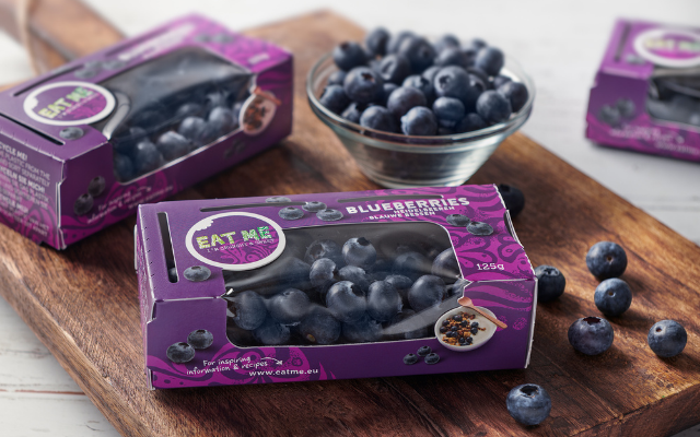 Berries Pride presents new sustainable blueberry packaging