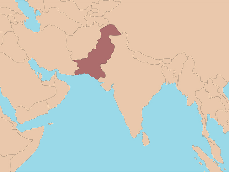 map Pakistan