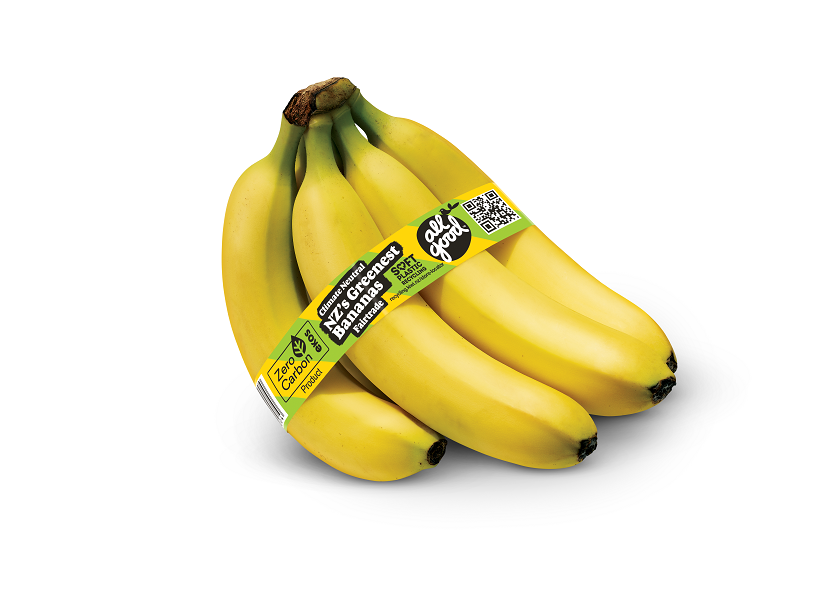 New Zealand’s first zero carbon Fairtrade banana