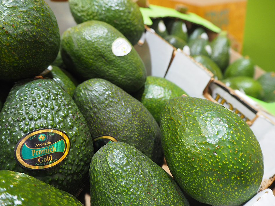 Avocados from Promich Gold brand, imported from Mexico. Copyright: Alexandra Sautois/Eurofresh Distribution.