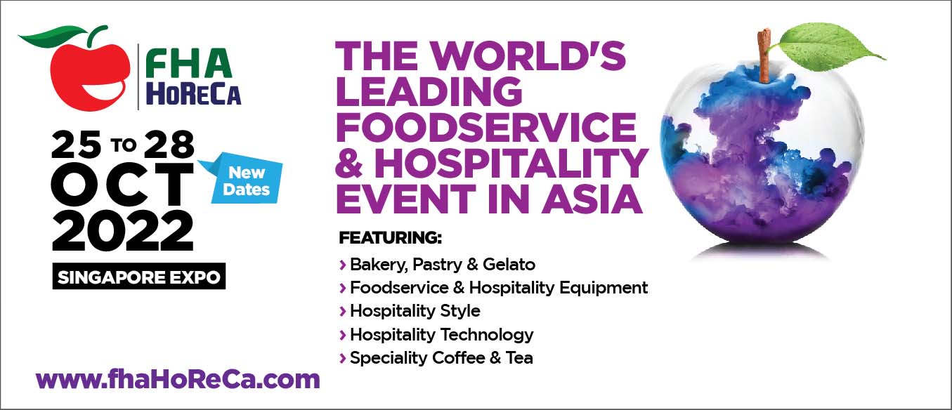 Food & Hotel Asia (FHA) Food & Beverage returns from 25 to 28 October