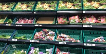 Cut-outs fill empty shelves amidst UK supply crisis