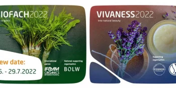 BIOFACH and VIVANESS 2022 to be held from 26 to 29 July