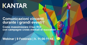 Kantar to host webinar on winning communications during major events