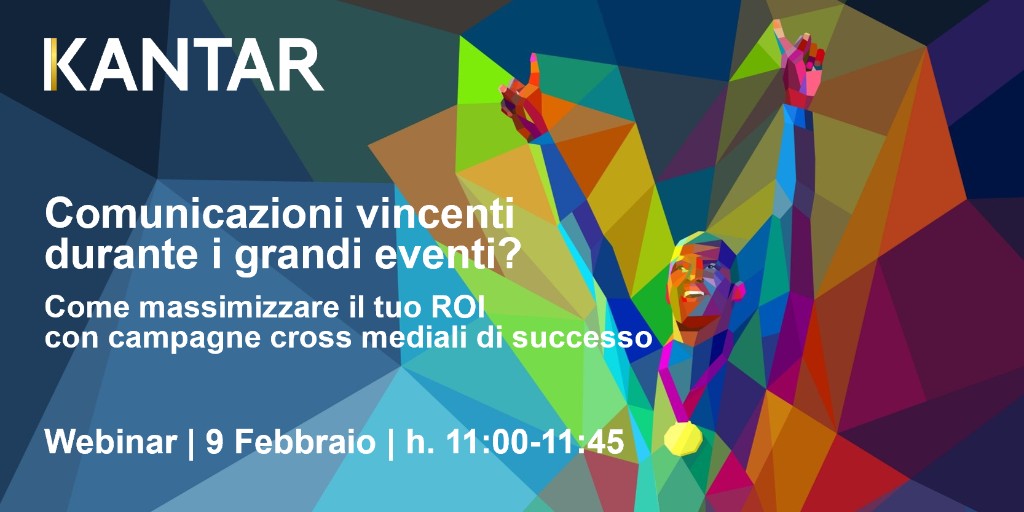 KANTAR banner for their webinar in February 2022