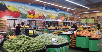 Volume of fresh produce sales in US fall