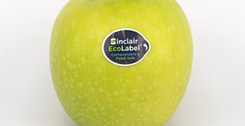 Sinclair offers home-compostable fruit label