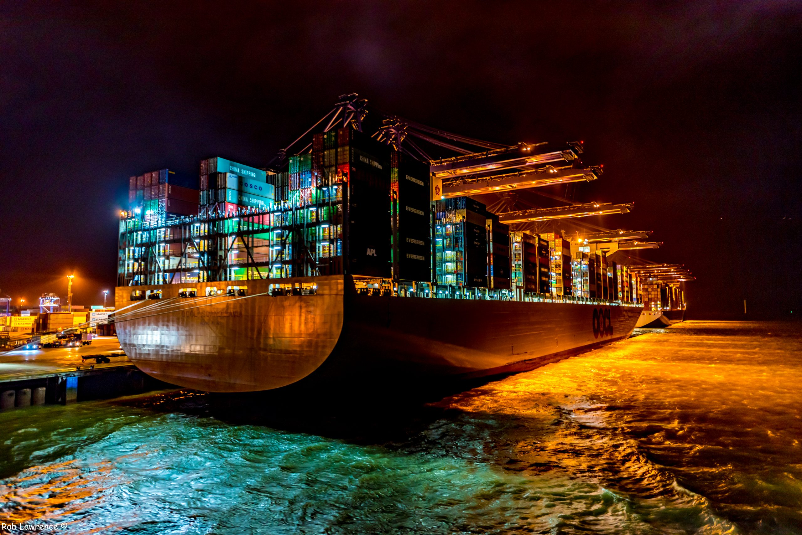Felixstowe Container Port. copyright: Rab Lawrence/Flickr.