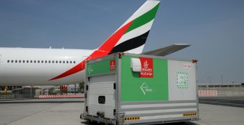 Emirates SkyCargo transports <strong>500-600 tons of perishables </strong>every day on flights across the world