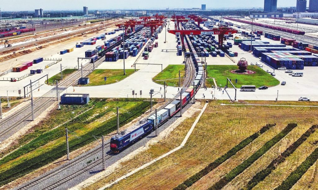 Train line to connect Vietnam and Eurasia. Credit VCG