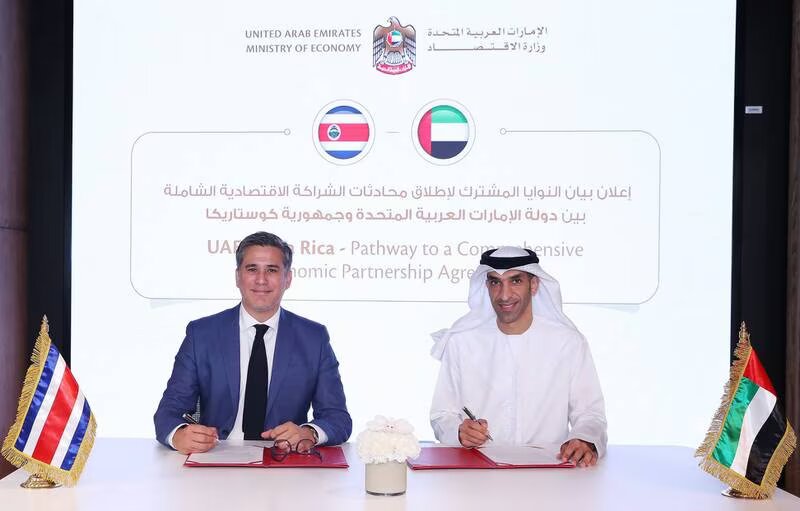 Costa Rica signs trade agreement with UAE