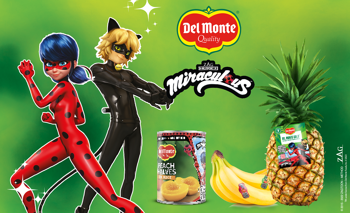 Fresh Del Monte and ZAG Heroez Miraculous™ Join Forces to Bring  Summer Fun to Shoppers and Fans Across Europe with Contests,  Digital Activities, and POS Activations